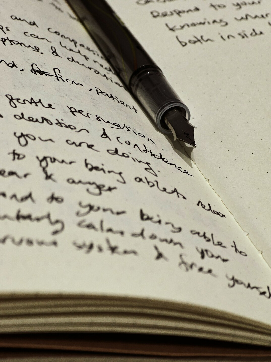 mystery writer typing story